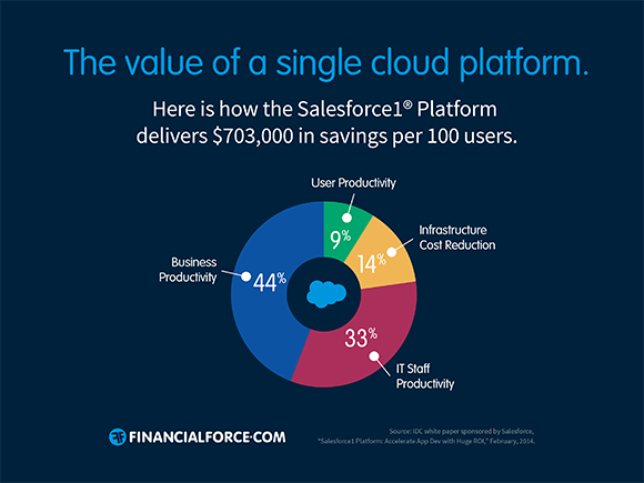 IDC Salesforce platform Cost Chart